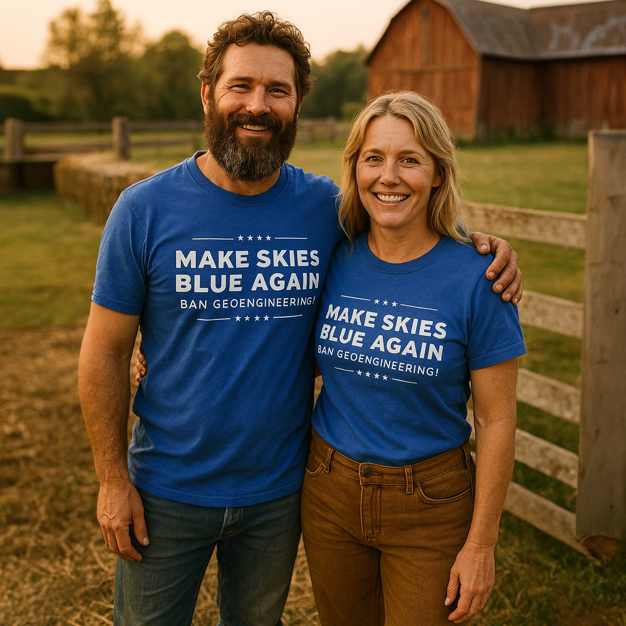 Make Skies Blue Again T-Shirt (Basic)